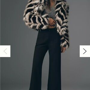 Maeve Colette Ponte Crop Wide Leg Pants